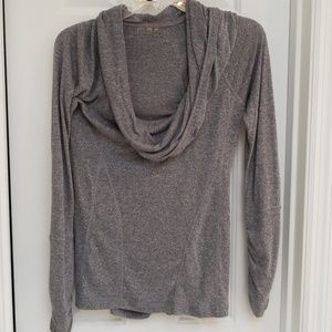 Zella Grey ruched shirt Small